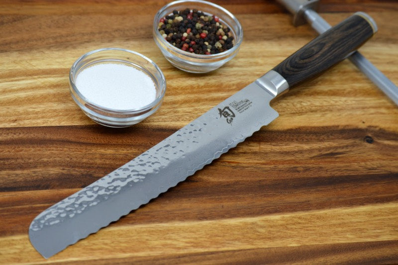 Shun Premier - 9" Bread Knife - 69 Layered Damscus - Made in Seki City, Japan