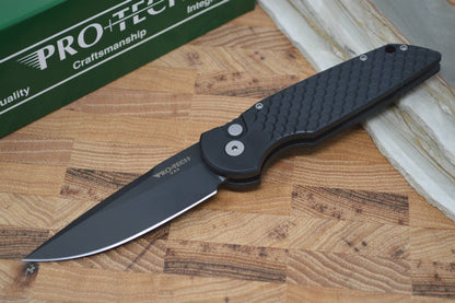 Pro Tech Tactical Response 3 Auto - Black Handle - Black Blade TR-3X1 - Northwest Knives