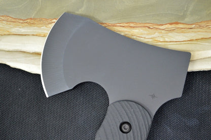 Toor Knives Camp Axe - Shadow Black G10 Handle / Socom Black KG Gunkote D2 Blade / Leather Sheath 2037170