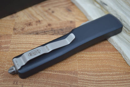 Microtech UTX-70 OTF - Black Handle / Black DE Blade 147-1 - Northwest Knives