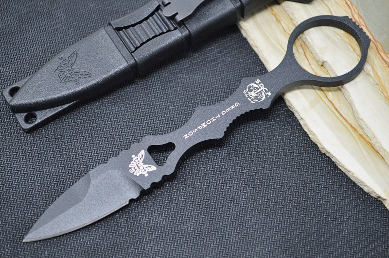 177BK Mini SOCP Dagger | Benchmade 440C Black — Northwest Knives