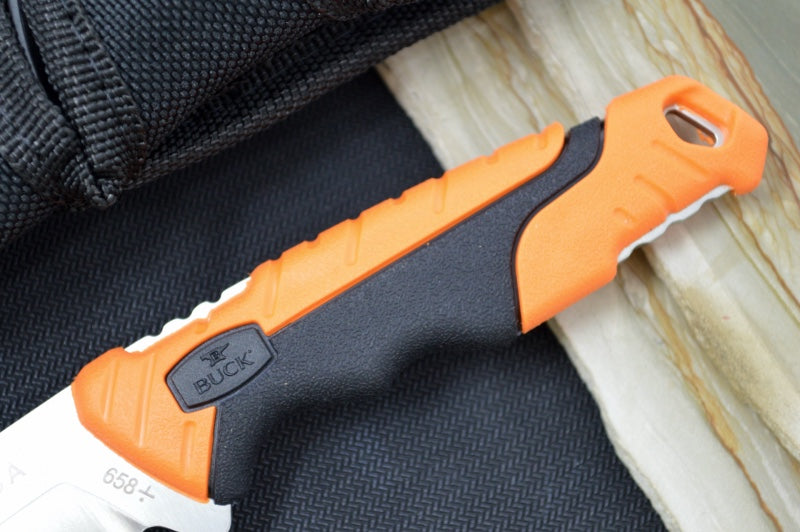 Orange and Black Versaflex Handle | Pro Hunting Knife | Northwest Knives
