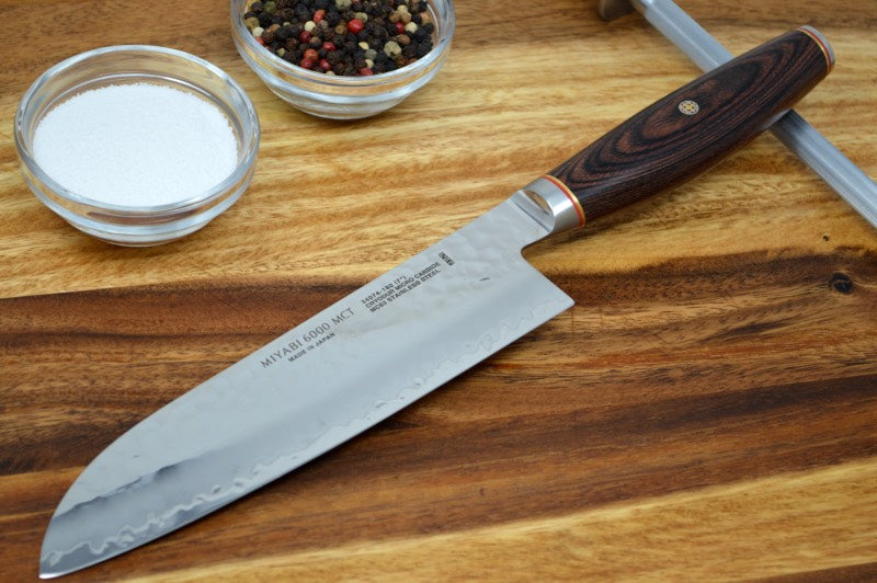 Miyabi Artisan - 7" Santoku - SG2 Powdered Steel - Made in Seki City, Japan - Northwest Knives