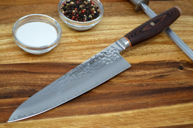 Miyabi Artisan - 8" Chef's Knife - SG2 Powdered Steel - Made in Seki City, Japan