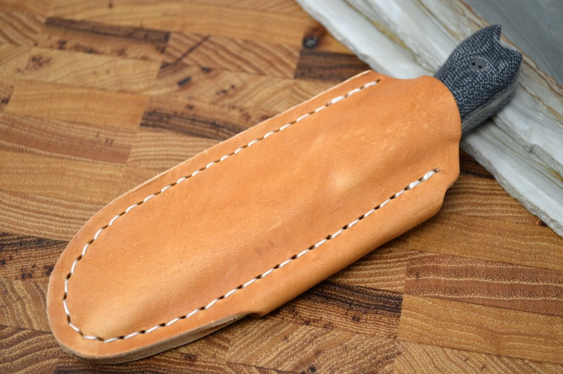 Bradford Knives Guardian 3 - 3D Black Micarta Handle / M390 Blade / False Flat Grind 3FE-101-M390