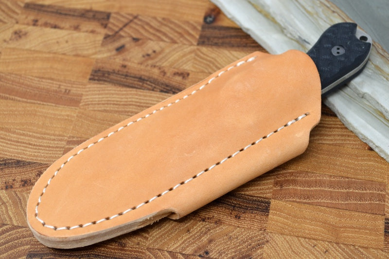 Bradford Knives Guardian 3 - Textured Black G10 Handle / M390 Blade / False Flat Grind 3FE-001-M390