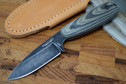 Bradford Knives Guardian 3.5 - 3D Camo Micarta Handle / M390 Blade / Sabre Grind 3.5S-109N-M390 - Northwest Knives