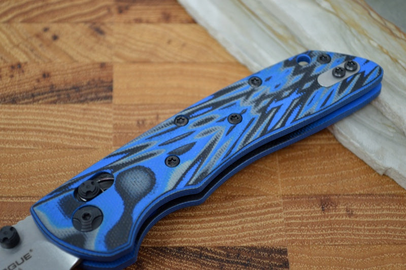 Hogue Knives Deka - Blue Lava G-10 Handle / 20CV Blade / Clip Point Style 24273