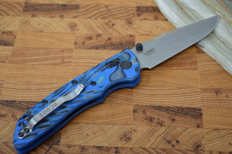 Hogue Knives Deka - Blue Lava G-10 Handle / 20CV Blade / Clip Point Style 24273