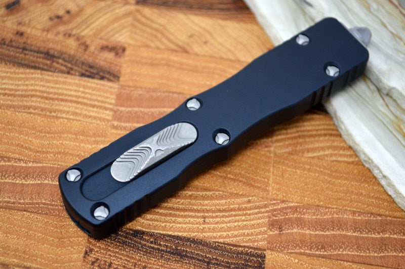 Microtech Dirac OTF - Apocalyptic Double Edge / Black Handle 225-10AP