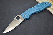 Spyderco Stretch 2 - Blue FRN Handle / Satin K390 Blade - C90FP2K390 - Northwest Knives