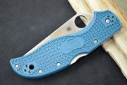 Spyderco Stretch 2 - Blue FRN Handle / Satin K390 Blade - C90FP2K390 - Northwest Knives