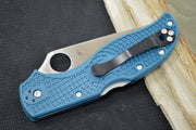 Spyderco Stretch 2 - Blue FRN Handle / Satin K390 Blade - C90FP2K390 - Northwest Knives