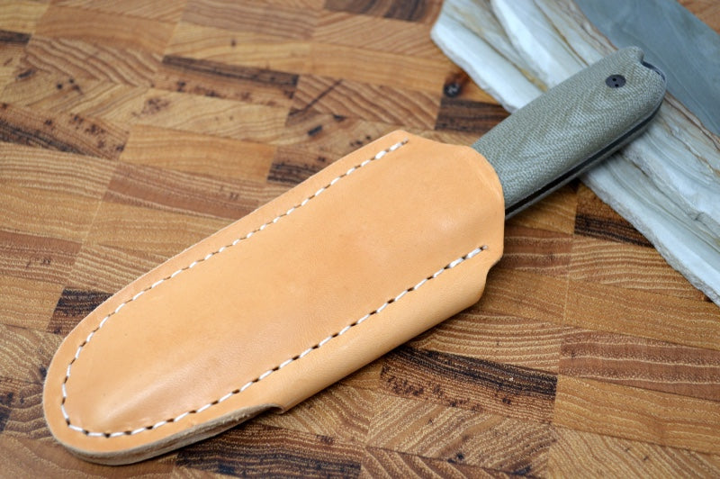 Bradford Knives Guardian 3.5 - 3D OD Green Micarta Handle / Nimbus M390 Blade / Sabre Grind 3.5S-102N-M390