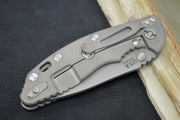 Rick Hinderer Knives XM-18 - Tri Way Pivot- 3.5" Slicer Blade / Working Finish / Grey G-10 Handle - Northwest Knives