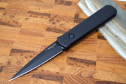 Pro Tech Godfather SWAT Auto - Black Aluminum Handle / Black Blade / Black Hardware 921SWAT - Northwest Knives