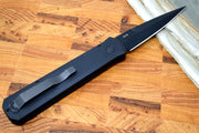 Pro Tech Godfather SWAT Auto - Black Aluminum Handle / Black Blade / Black Hardware 921SWAT - Northwest Knives