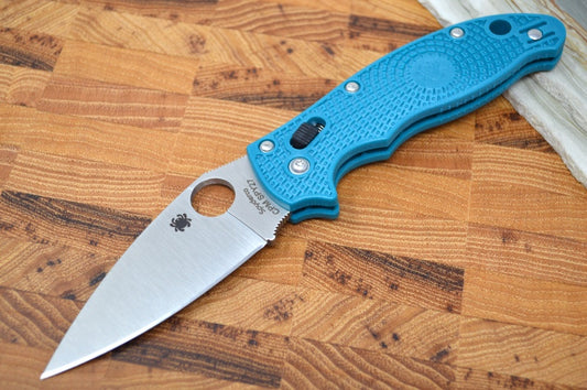 Spyderco Manix 2 - Blue FRN Handle / SPY27 Blade - C101PCBL2