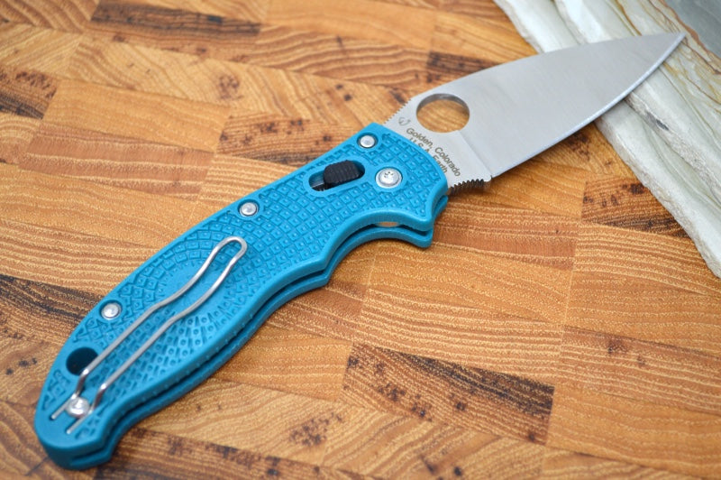 Spyderco Manix 2 - Blue FRN Handle / SPY27 Blade - C101PCBL2