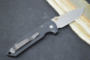 Pro Tech Rockeye Auto - Black Aluminum Handle / Stonewash Finish / CPM-Magnacut Steel LG3101 - Northwest Knives