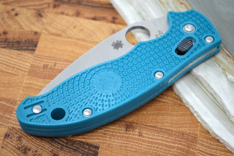 Spyderco Manix 2 - Blue FRN Handle / SPY27 Blade - C101PCBL2