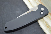 Pro Tech Rockeye Auto - Black Aluminum Handle / Stonewash Finish / CPM-Magnacut Steel LG3101 - Northwest Knives