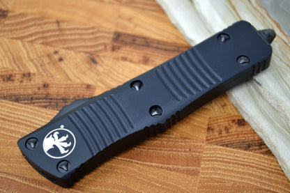 Microtech Troodon OTF Tactical - Tanto Style / Black Blade / Black Handle - 140-1T