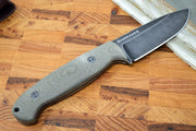 Bradford Knives Guardian 4.5 - 3D OD Green Micarta Handle / Nimbus CPM-3V Blade / Sabre Grind 4.5S-102N-3V - Northwest Knives