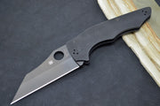 Spyderco Yojumbo 2- Black G10 Handle / Black Blade / CPM-S30V C253GPBBK - Northwest Knives
