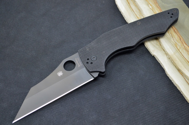 Spyderco Yojumbo 2- Black G10 Handle / Black Blade / CPM-S30V C253GPBBK - Northwest Knives