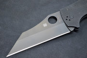 Spyderco Yojumbo 2- Black G10 Handle / Black Blade / CPM-S30V C253GPBBK - Northwest Knives