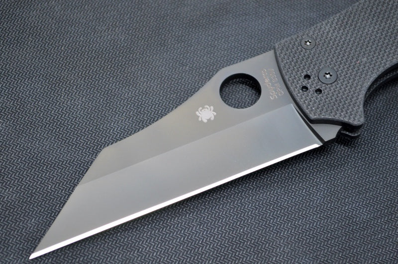 Spyderco Yojumbo 2- Black G10 Handle / Black Blade / CPM-S30V C253GPBBK - Northwest Knives