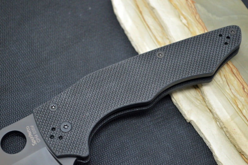 Spyderco Yojumbo 2- Black G10 Handle / Black Blade / CPM-S30V C253GPBBK