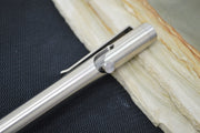 Tactile Turn  Bolt Action Standard Pen - Titanium Handle / Titanium Clip - Northwest Knives