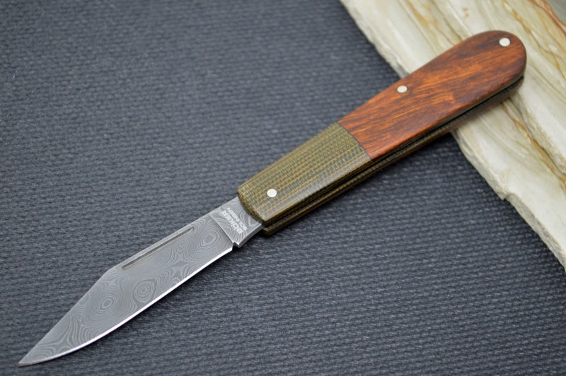 Boker Barlow Integral - Leopard Damascus Blade / Desert Ironwood Handle 100501DAM