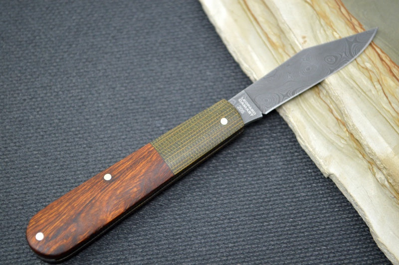 Boker Barlow Integral - Leopard Damascus Blade / Desert Ironwood Handle 100501DAM