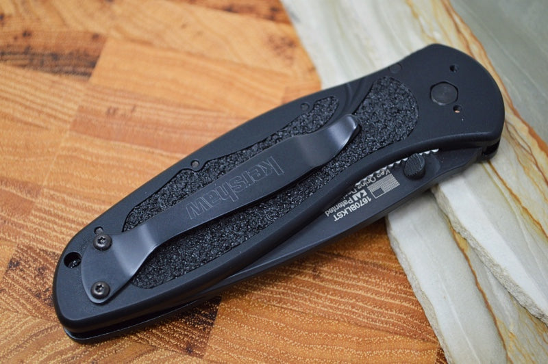 Kershaw 1670BLKST Blur - Black 14C28N Blade / Black Anodized Aluminum Handle
