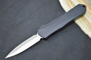 Heretic Knives Manticore E OTF - Stonewash Dagger Blade / Black Handle H028-2A - Northwest Knives