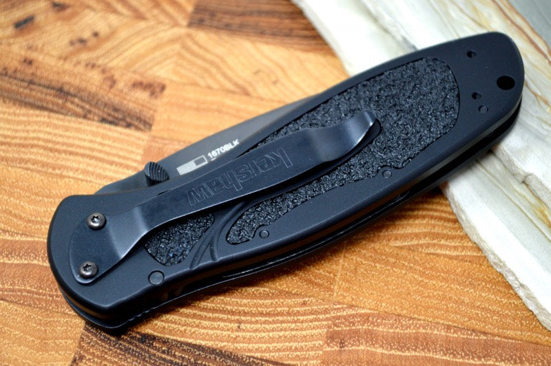 Kershaw 1670BLK Blur Assisted Knife - Black Blade / Black Handle