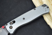 Benchmade 535BK-4 Bugout - M390 Blade / Silver Aluminum Handle - Lightweight Manual Folder - Northwest Knives