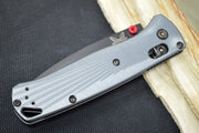 Benchmade 535BK-4 Bugout - M390 Blade / Silver Aluminum Handle - Lightweight Manual Folder - Northwest Knives