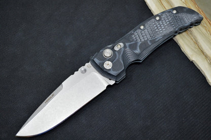 Hogue Knives EX 01 - Black G10 G-Mascus Handle / 154CM steel / Drop Point Blade 34159