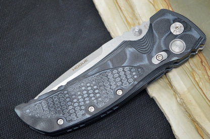 Hogue Knives EX 01 - Black G10 G-Mascus Handle / 154CM steel / Drop Point Blade 34159