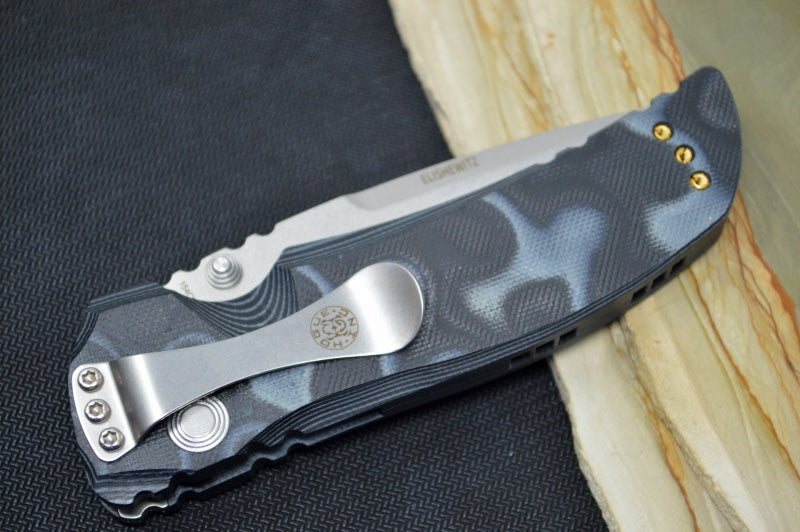 Hogue Knives EX 01 - Black G10 G-Mascus Handle / 154CM steel / Drop Point Blade 34159