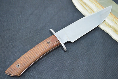 Boker Arbolito Esculta Ebony Fixed Blade - Drop Point Blade / N695 Steel / Ebony Wood Handle 02BA593W