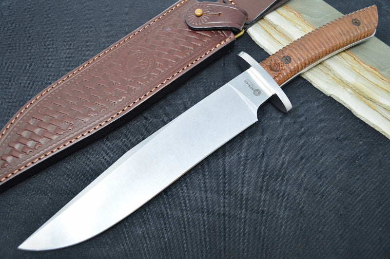 Boker Arbolito El Gigante Ebony Fixed Blade - Clip Point Blade / N695 Steel / Ebony Wood Handle 02BA595W