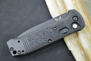 Benchmade 4400BK Automatic Knife - Black Blade / CPM-S30V Steel / Black Grivory Handle - Northwest Knives