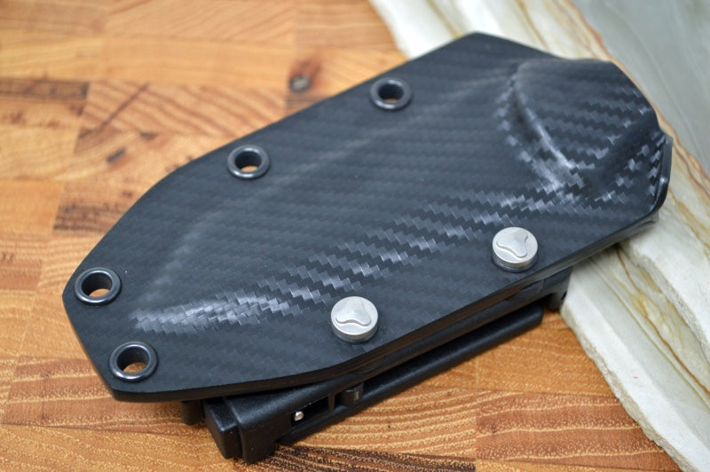 Microtech Socom Alpha Mini T/E- Stonewash Finish / Tanto Blade / Black G10 Handle 114M-10