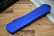 Heretic Knives Manticore E OTF - Black Tanto Blade / Blue Handle - Northwest Knives