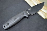 Esee Knives Model 3 - 3D Black G-10 Handle / 1095 Steel / Black Textured Powdered Blade 3PMB-001 - Northwest Knives